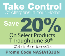 Take Control Of Allergens In Your Home & Save 20% On Select Products Through June 30th with Promo Code ACPIA13JUN - Click To See All Products On Special