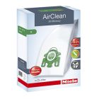 Miele 3D AirClean Vacuum Bags Type U Series Uprights